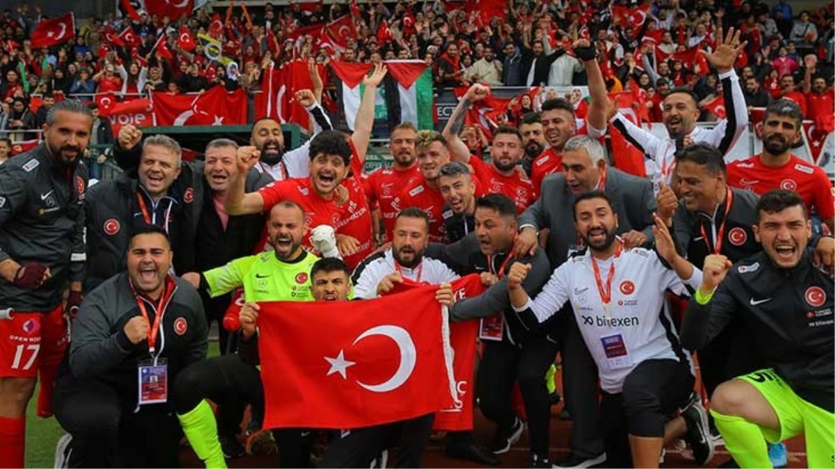 Ampute Milli Futbol Takımı, Avrupa Şampiyonası'nda İsrail'i 6-0 yendi