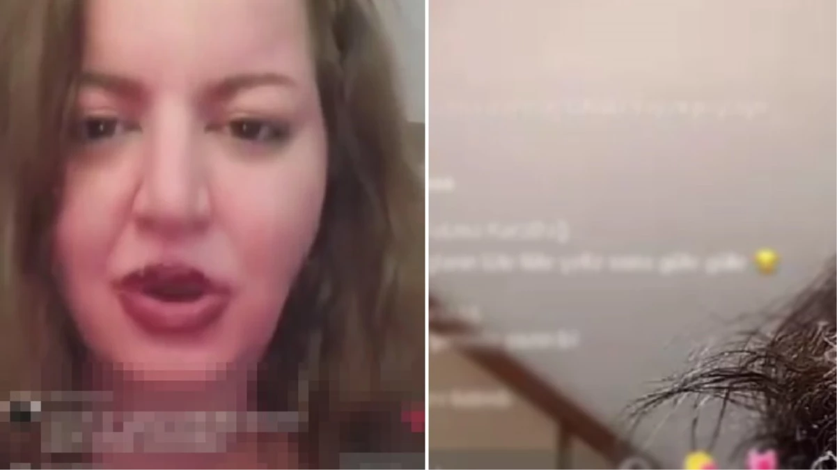 8 yaşındaki öz kızı için skandal ifadeler kullanan kadın canlı yayında gözaltına alındı